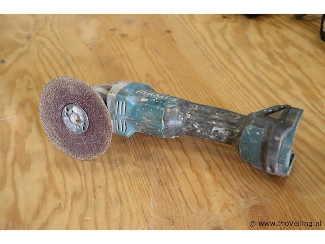 Makita lxt accu haakse slijper dga504, 18v - afbeelding 1 van  5