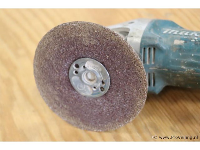 Makita lxt accu haakse slijper dga504, 18v - afbeelding 2 van  5