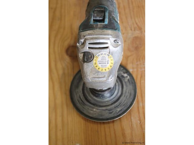 Makita lxt accu haakse slijper dga504, 18v - afbeelding 4 van  5