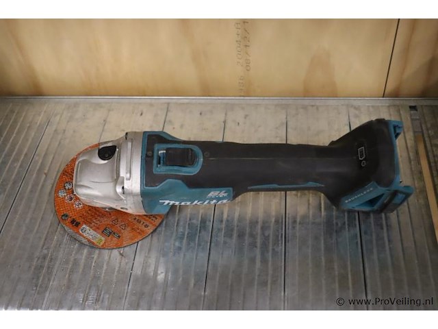 Makita lxt accu haakse slijper dga504, 18v - afbeelding 1 van  4
