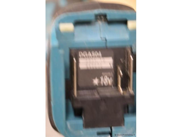 Makita lxt accu haakse slijper dga504, 18v - afbeelding 4 van  4