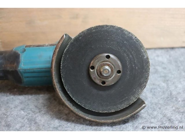 Makita lxt accu haakse slijper dga506, 18v - afbeelding 2 van  5