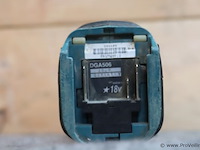 Makita lxt accu haakse slijper dga506, 18v - afbeelding 5 van  5