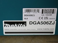 Makita lxt accu haakse slijper dga506 dga506zj - afbeelding 8 van  9