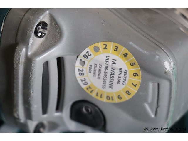 Makita lxt accu haakse slijper dga506 dga506zj - afbeelding 6 van  9