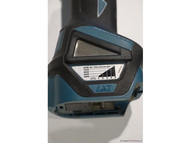 Makita lxt accu haakse slijper dga513 incl. opbergkoffer - afbeelding 9 van  13