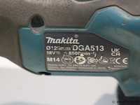 Makita lxt accu haakse slijpmachine dga513 - afbeelding 5 van  5