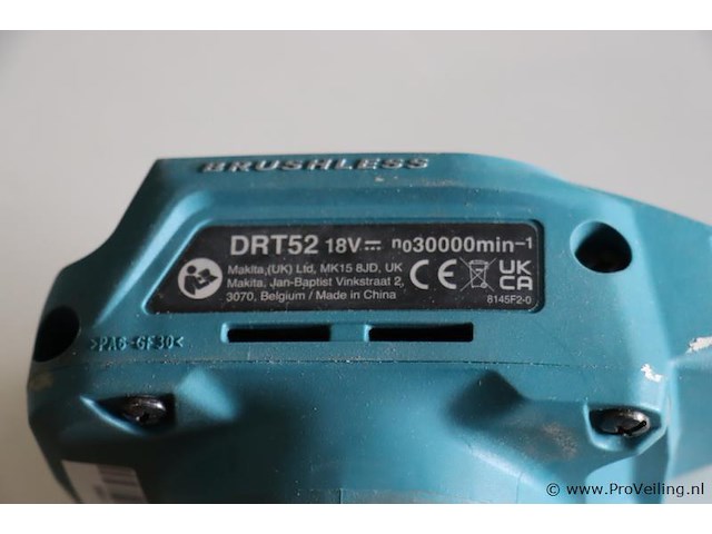 Makita lxt accu kantenfrees drt52 - afbeelding 4 van  10
