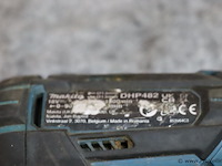 Makita lxt accu klop- en schroefboormachine dhp482, 18v - afbeelding 3 van  4