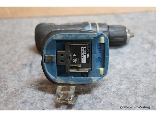 Makita lxt accu klop- en schroefboormachine dhp482, 18v - afbeelding 4 van  4