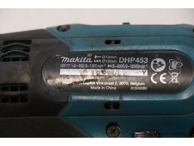 Makita lxt accu klopboormachine dhp453 - afbeelding 4 van  4