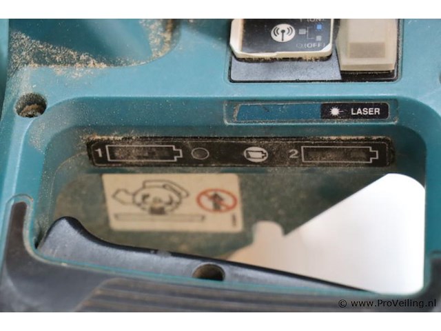 Makita lxt accu radiaal afkort- en verstekzaag dls111zu, 36v - afbeelding 9 van  11