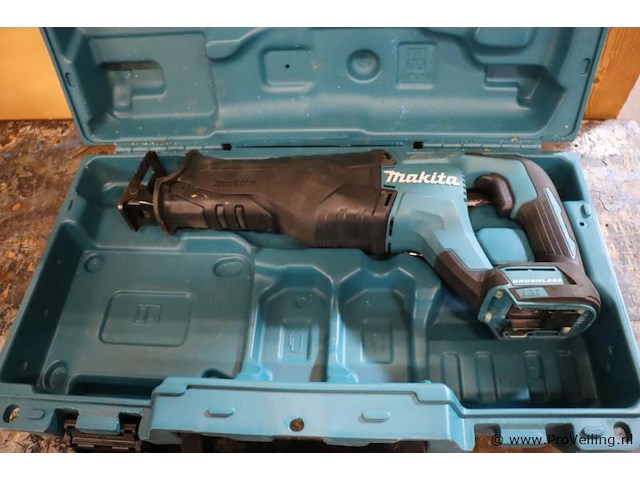 Makita lxt accu reciprozaag djr187 incl. opbergkoffer - afbeelding 3 van  3