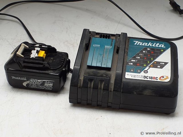 Makita lxt accubatterij bl1830 - afbeelding 1 van  5
