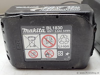 Makita lxt accubatterij bl1830 - afbeelding 3 van  5