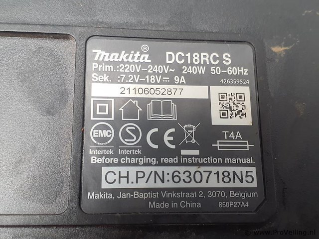 Makita lxt accubatterij bl1830 - afbeelding 5 van  5
