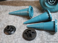 Makita lxt accublazer dub185, 18v - afbeelding 2 van  4