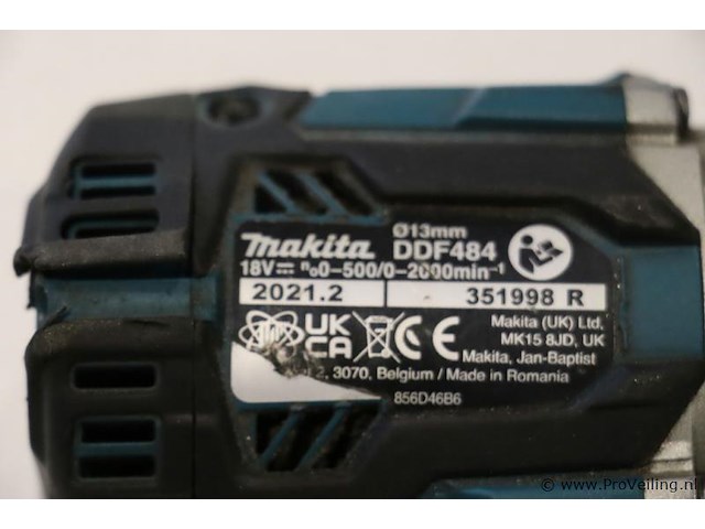 Makita lxt accuboormachine ddf484 - afbeelding 4 van  4