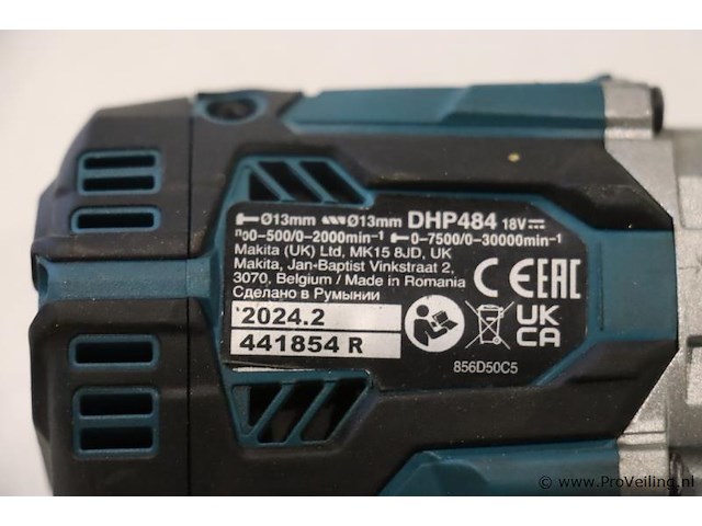 Makita lxt accuklopboormachine dhp484 - afbeelding 4 van  4