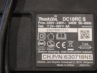 Makita lxt acculader dc18rc - afbeelding 3 van  4