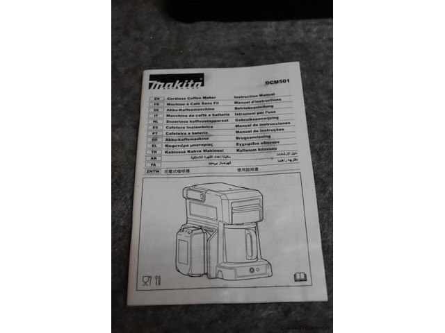 Makita lxt / cxt accu koffiemachine dcm501 - afbeelding 8 van  9