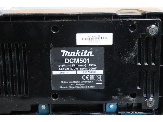 Makita lxt / cxt accu koffiemachine dcm501 - afbeelding 9 van  9