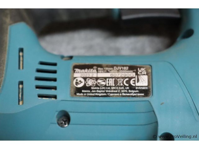 Makita lxt decoupeerzaag djv182, 18v - afbeelding 4 van  5