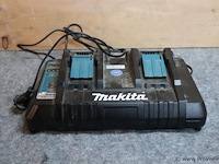 Makita lxt dubbele snellader dc18rd - afbeelding 1 van  3