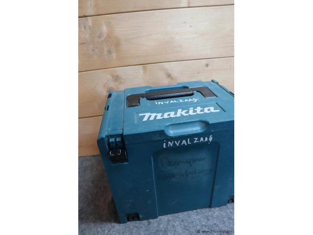 Makita lxt invalzaag dsp600, 18v incl. opbergkoffer - afbeelding 7 van  8