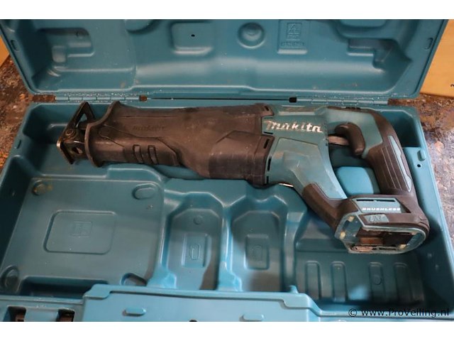 Makita lxt reciprozaag djr187 incl. opbergkoffer - afbeelding 2 van  4