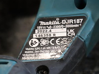 Makita lxt reciprozaag djr187 incl. opbergkoffer - afbeelding 3 van  4