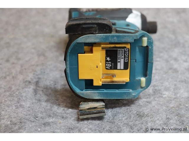 Makita lxt slagschroevendraaier dtd153, 18v - afbeelding 4 van  4