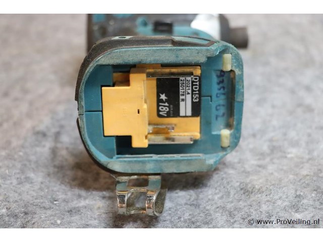 Makita lxt slagschroevendraaier dtd153, 18v - afbeelding 4 van  4