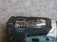 Makita lxt slagschroevendraaier dtd153, 18v - afbeelding 3 van  4