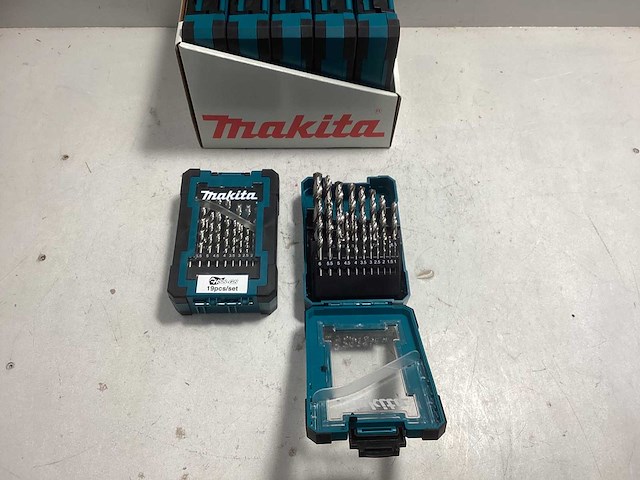 Makita metaal borenset 19 delig - afbeelding 1 van  1