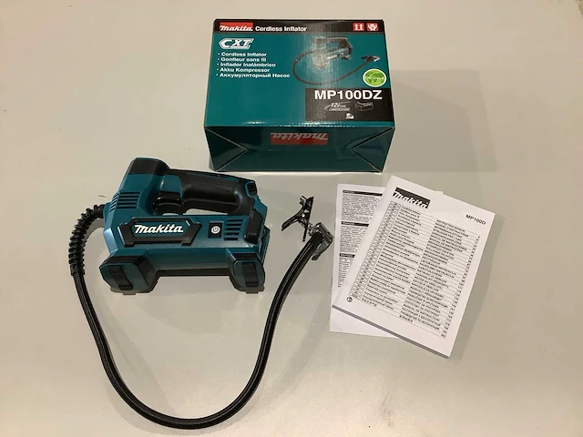Makita mp100dz compressor op accu - afbeelding 2 van  8