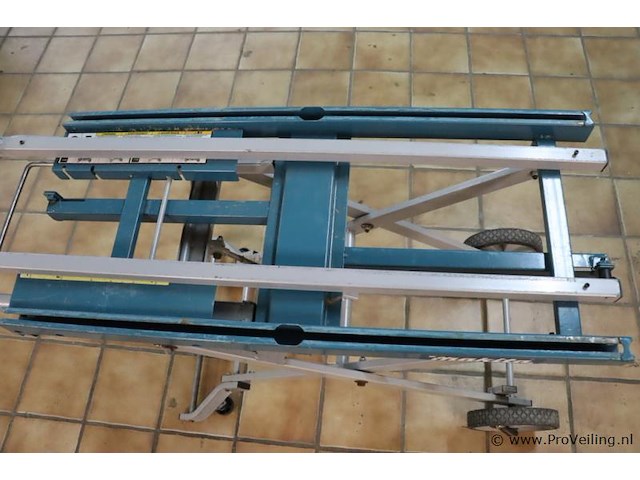 Makita onderstel op wielen - 115x50x31-70cm - afbeelding 4 van  14