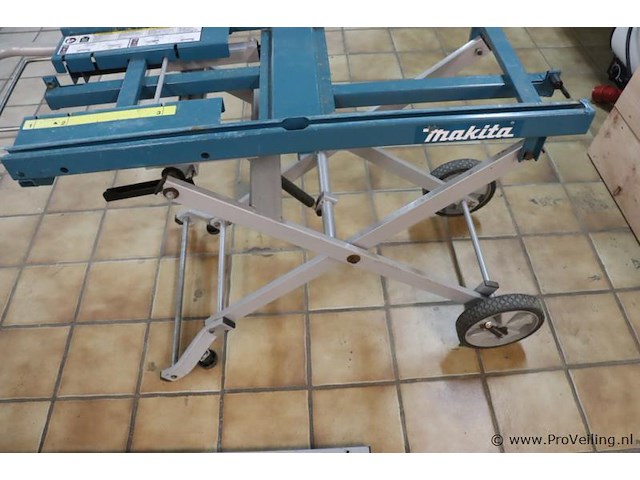 Makita onderstel op wielen - 115x50x31-70cm - afbeelding 12 van  14