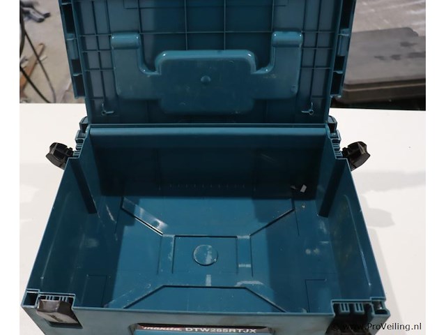Makita opbergkoffer t.b.v. lxt accu slagmoersleutel dtw285 - afbeelding 3 van  3
