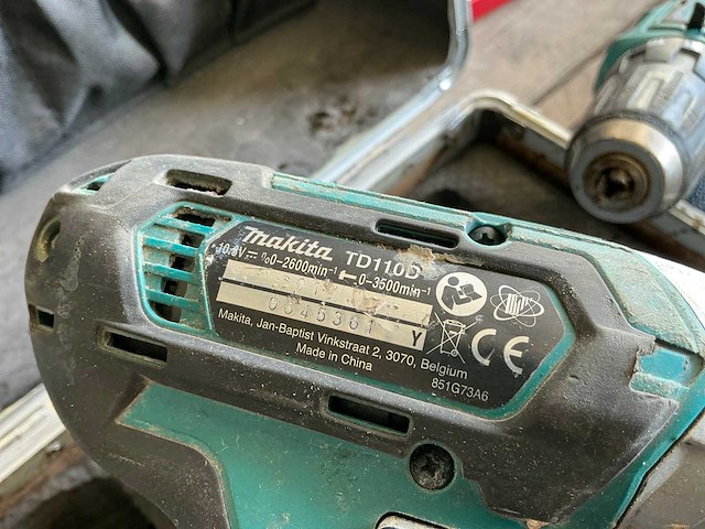 Makita overig accugereedschap (2x) - afbeelding 4 van  5