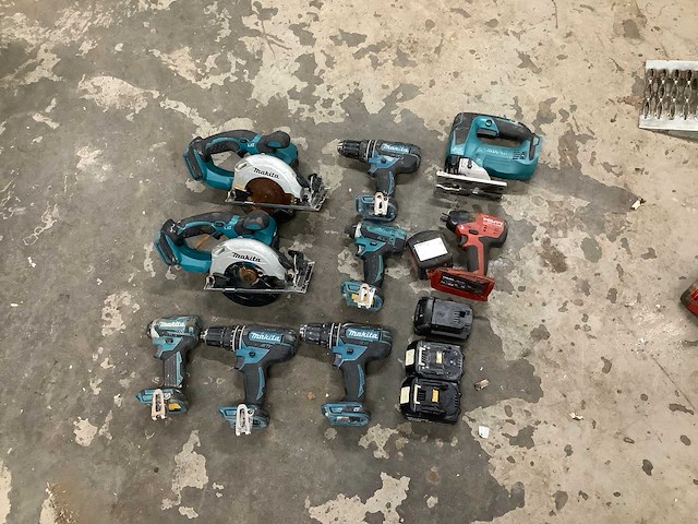 Makita overig accugereedschap (9x) - afbeelding 1 van  4