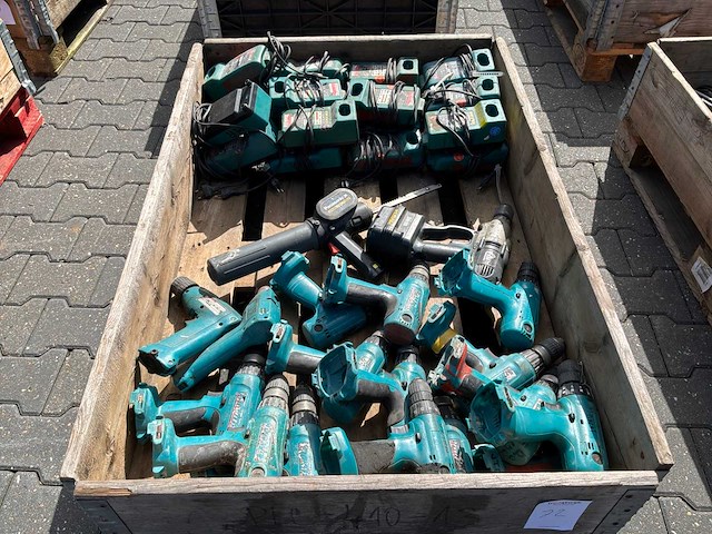 Makita partij accugereedschap - afbeelding 1 van  3