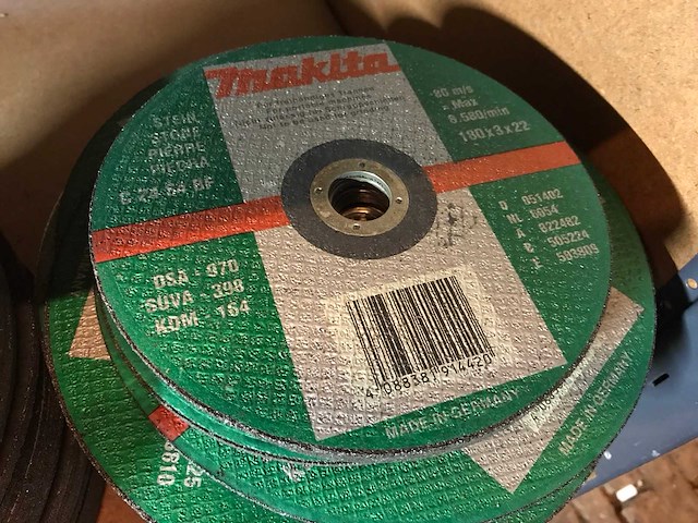 Makita partij slijpschijven - afbeelding 6 van  7