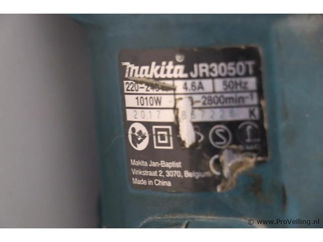 Makita reciprozaag jr3050t - afbeelding 6 van  7