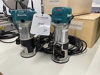 Makita rt0702c kantenfreesmachine (3x) - afbeelding 2 van  3