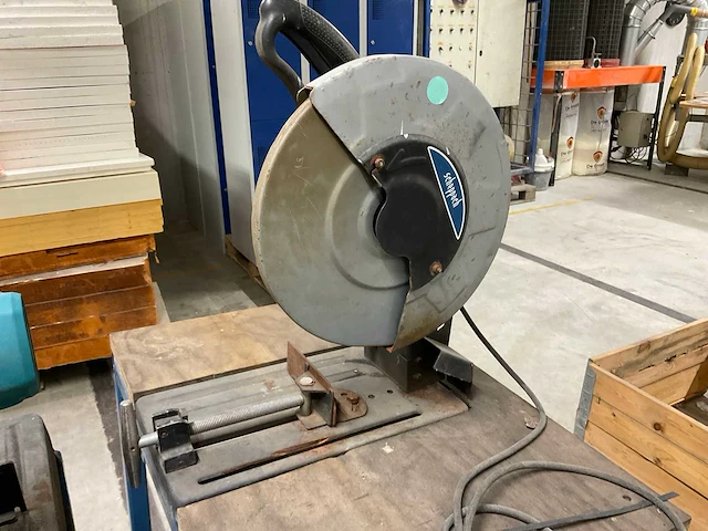 Makita, scheppach lw1401 afkortzaag (2x) - afbeelding 6 van  7