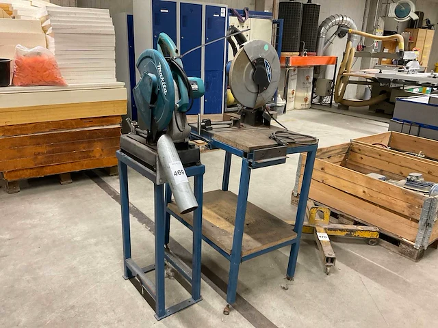 Makita, scheppach lw1401 afkortzaag (2x) - afbeelding 1 van  7