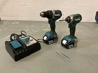 Makita schroefboormachine (2x) - afbeelding 1 van  4