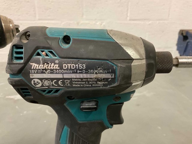 Makita schroefboormachine (2x) - afbeelding 2 van  4