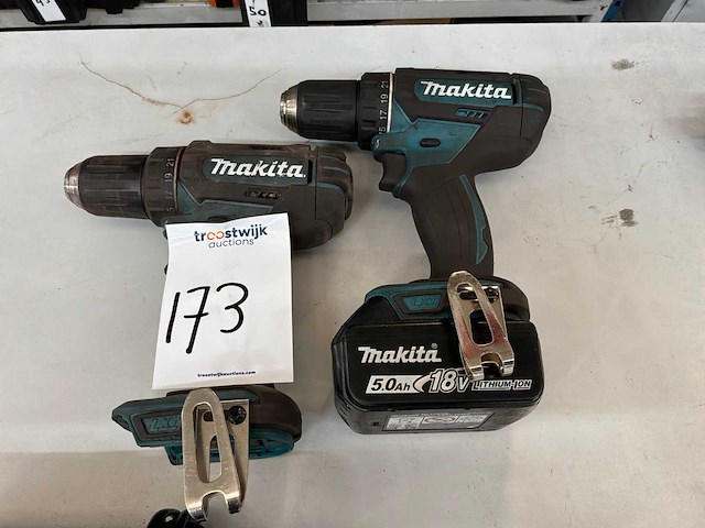 Makita schroefmachine (2x) - afbeelding 2 van  3